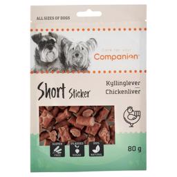 Companion Chickenliver Short Sticker Godats med kycklinglever 80g